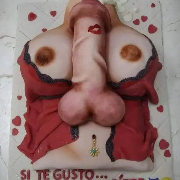 Cake sexual de fondan y buttecream's photo #1