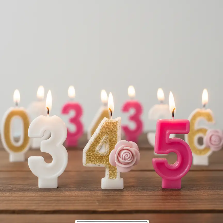 Velas numeros's photo #1
