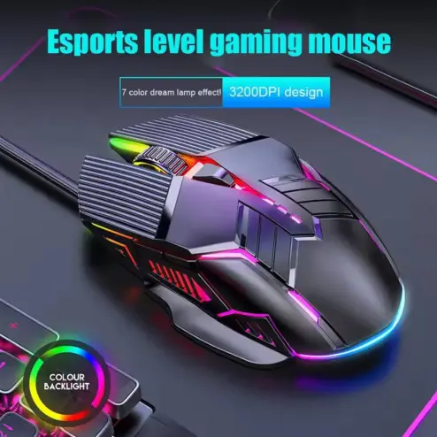 Mouse gaiming alambrico Rgb's photo #1