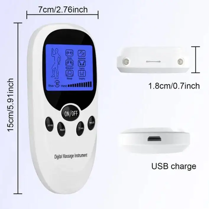 Masajeador / Electroestimulador muscular para relajación y estimulación — imagen 7