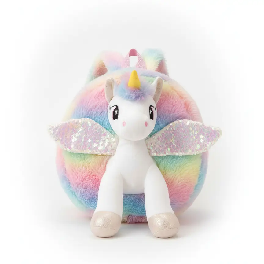 Mochila unicornio peluche's photo #1