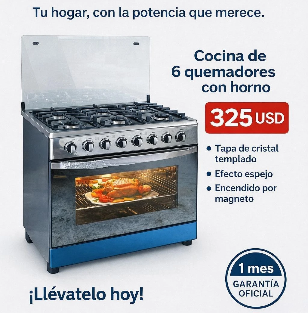 Cocina con horno 6 ornillas's foto | el encanto |  BizneCubano