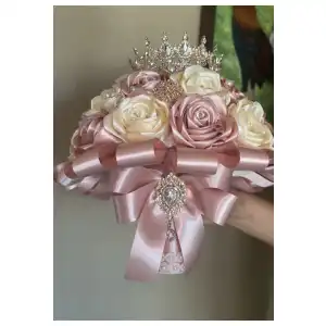 Flores eternas + envoltura para regalos miniatura 4