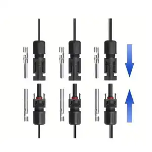 Conectores para panel solar(pareja) miniatura 4