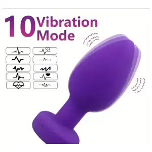 Plug anal recargable miniatura 1