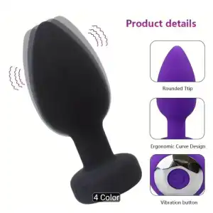 Plug anal recargable miniatura 3