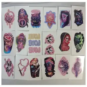 Tatuajes temporales pequeños miniatura 2