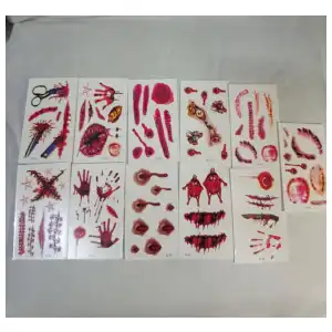 Tatuajes temporales pequeños miniatura 10