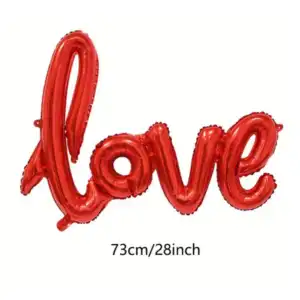 Globo de forma LOVE miniatura 2