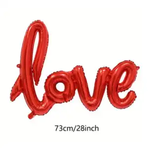 Globo de forma LOVE miniatura 4