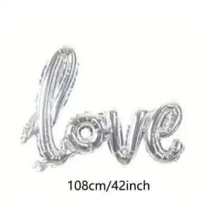 Globo de forma LOVE miniatura 3