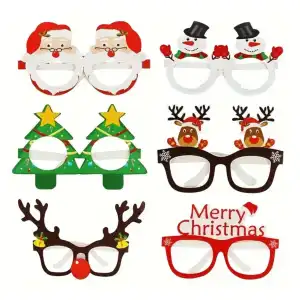 Gafas navideñas miniatura 1