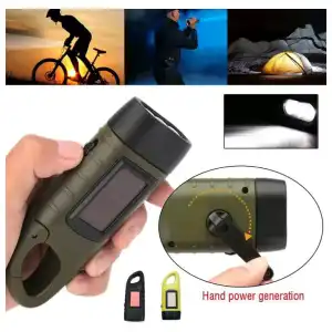 Linterna recargable con dinamo miniatura 3