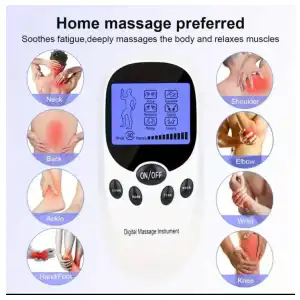 Masajeador / Electroestimulador muscular para relajación y estimulación miniatura 5