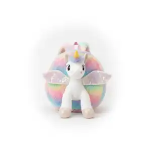 Mochila unicornio peluche miniatura 1